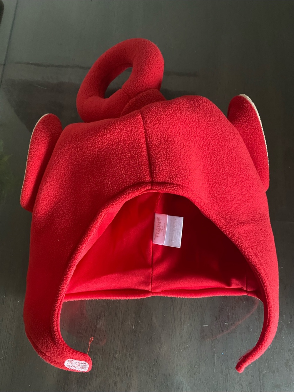 NWOT🌈 Red Teletubbie Costume Hat Halloween 🎃